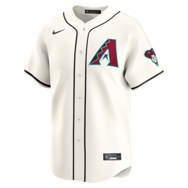Alek Thomas Arizona Diamondbacks Nike Home Limited Player Jersey - Cream - Image 2