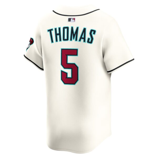 Alek Thomas Arizona Diamondbacks Nike Home Limited Player Jersey - Cream - Image 3