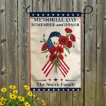 Patriotic Memorial Day Flag – Remember and Honor – Perfect Veteran Tribute for Garden or Home - Image 3