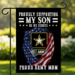 Military Family Support Flag – Proudly Supporting as He Serves – Honor Heroes from Army, Navy, Air Force - Image 6