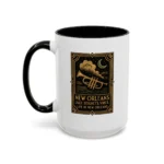 Art Deco New Orleans Mug – Jazz, Beignets, and Moonlit Vibes - Image 12