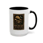 Art Deco New Orleans Mug – Jazz, Beignets, and Moonlit Vibes - Image 39