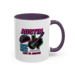 Austin Neon Coffee Mug – Texas Tacos and Tunes Mug - Image 46