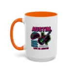 Austin Neon Coffee Mug – Texas Tacos and Tunes Mug - Image 30
