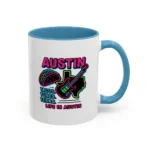 Austin Neon Coffee Mug – Texas Tacos and Tunes Mug - Image 43