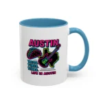 Austin Neon Coffee Mug – Texas Tacos and Tunes Mug - Image 19
