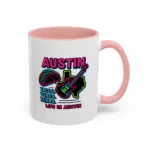 Austin Neon Coffee Mug – Texas Tacos and Tunes Mug - Image 7