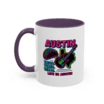 Austin Neon Coffee Mug – Texas Tacos and Tunes Mug - Image 26