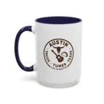 Austin Texas Badge Mug – Rustic Tacos Tunes Life Mug - Image 14