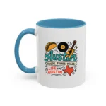 Austin Texas Coffee Mug – Tacos Tunes Life in Austin Mug - Image 20