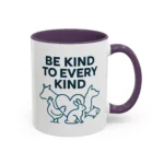 Be Kind Vegan Mug – Animal Lover Coffee Cup with “Be Kind to Every Kind” Design - Image 25