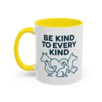 Be Kind Vegan Mug – Animal Lover Coffee Cup with “Be Kind to Every Kind” Design - Image 28