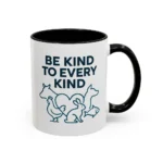 Be Kind Vegan Mug – Animal Lover Coffee Cup with “Be Kind to Every Kind” Design - Image 36