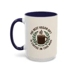 Best Vegan Gift Mug – Coffee Lover Cup with Laurel Wreath Design - Image 14
