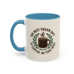 Best Vegan Gift Mug – Coffee Lover Cup with Laurel Wreath Design - Image 20