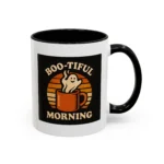 Boo-tiful Morning Halloween Coffee Mug – Ghost Design - Image 3