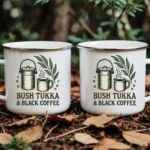 Bush Tukka and Black Coffee Camp Mug - Image 6