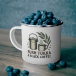 Bush Tukka and Black Coffee Camp Mug - Image 5