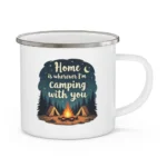 Camping With You Enamel Camping Mug - Image 5