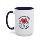 Caring Nurse Mug – Healing Hands Caring Heart Coffee Cup - Image 14