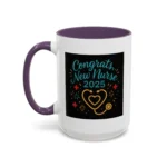 Congrats New Nurse Mug 2025 – Graduation Gift for Nurses - Image 32
