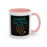 Congrats New Nurse Mug 2025 – Graduation Gift for Nurses - Image 7