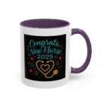 Congrats New Nurse Mug 2025 – Graduation Gift for Nurses - Image 46
