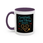Congrats New Nurse Mug 2025 – Graduation Gift for Nurses - Image 26