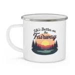 Fairway Enamel Camping Mug - Image 3