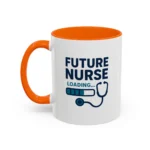Future Nurse Mug – Nursing Student Gift with Stethoscope Design - Image 24