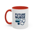 Future Nurse Mug – Nursing Student Gift with Stethoscope Design - Image 12