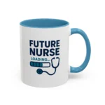 Future Nurse Mug – Nursing Student Gift with Stethoscope Design - Image 19