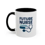 Future Nurse Mug – Nursing Student Gift with Stethoscope Design - Image 6
