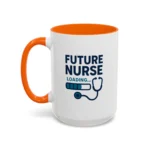 Future Nurse Mug – Nursing Student Gift with Stethoscope Design - Image 30
