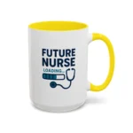 Future Nurse Mug – Nursing Student Gift with Stethoscope Design - Image 33