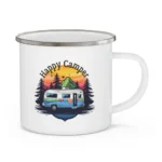 Happy Camper Enamel Camping Mug - Image 5