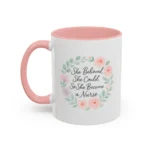 Motivational Nurse Mug – She Believed She Could, So She Became a Nurse - Image 3