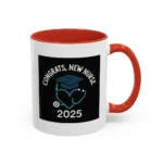 New Nurse Graduation Mug 2025 – Congrats Nursing Graduate Gift - Image 38