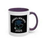 New Nurse Graduation Mug 2025 – Congrats Nursing Graduate Gift - Image 46