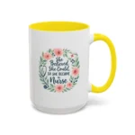 Nurse Encouragement Mug – She Believed She Could, So She Became a Nurse - Image 50