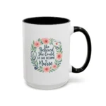 Nurse Encouragement Mug – She Believed She Could, So She Became a Nurse - Image 11