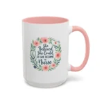 Nurse Encouragement Mug – She Believed She Could, So She Became a Nurse - Image 15