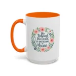 Nurse Encouragement Mug – She Believed She Could, So She Became a Nurse - Image 30