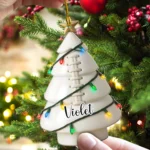 Personalized Table Tennis Christmas Tree Ornament - Custom Gift for Ping Pong Lovers - Unique Holiday Hanging Decoration - Special Xmas Keepsake - Image 3