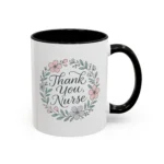 Thank You Nurse Mug – Floral Appreciation Gift for Healthcare Heroes - Image 5