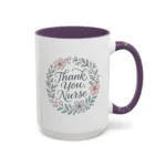 Thank You Nurse Mug – Floral Appreciation Gift for Healthcare Heroes - Image 31