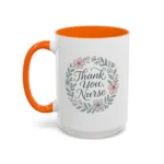Thank You Nurse Mug – Floral Appreciation Gift for Healthcare Heroes - Image 30