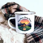 Tiny Home Enamel Camping Mug - Image 5
