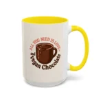 Vegan Chocolate Gift Mug – “All You Need is Love and Vegan Chocolate” - Image 33