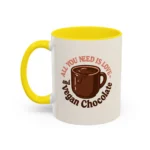 Vegan Chocolate Gift Mug – “All You Need is Love and Vegan Chocolate” - Image 28